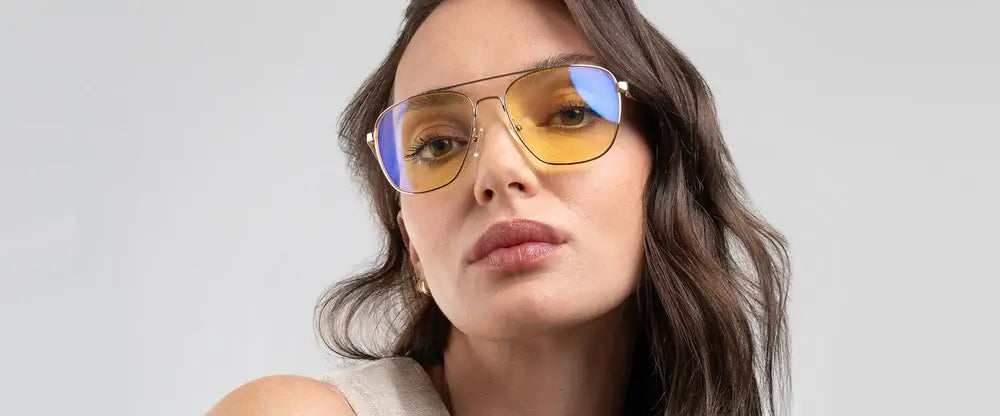 Computer glasses GUNNAR Mustang Onyx, Amber
