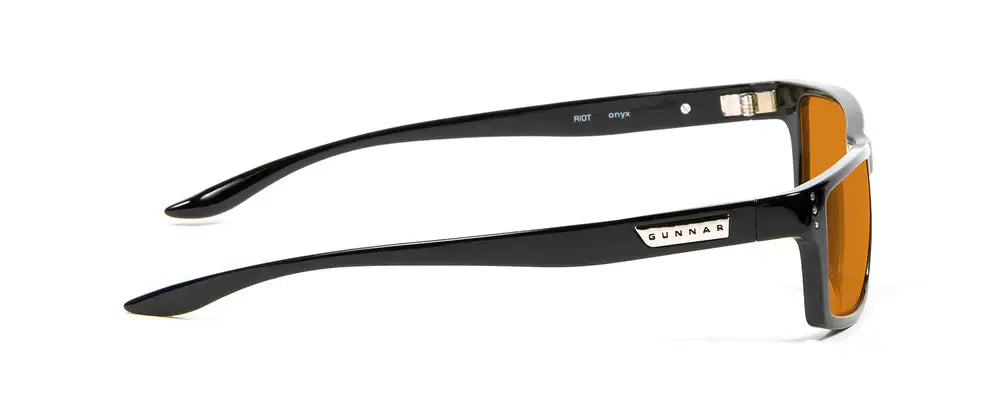GUNNAR Riot Onyx Amber Max Gaming Glasses