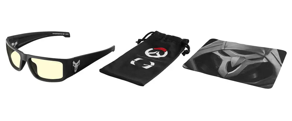 GUNNAR Overwatch Reaper Black Ash Computer Glasses - Amber