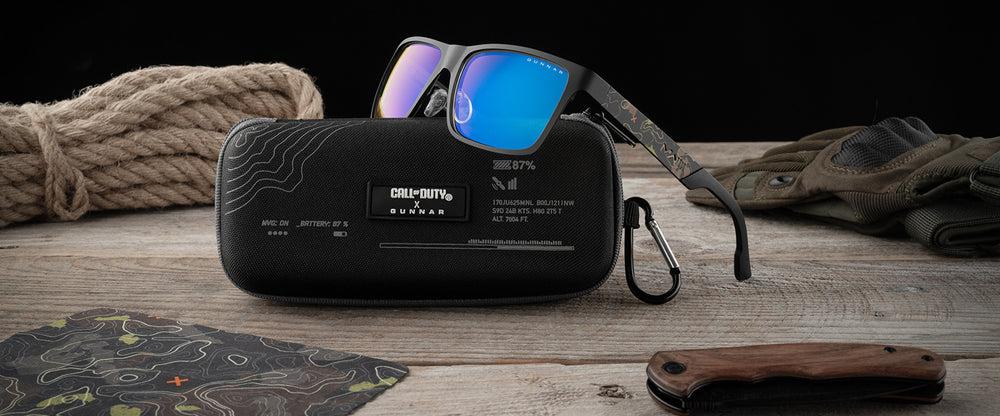 GUNNAR x Call of Duty UAV Edition Set - Onyx/Topo - Amber - Goggles + Case