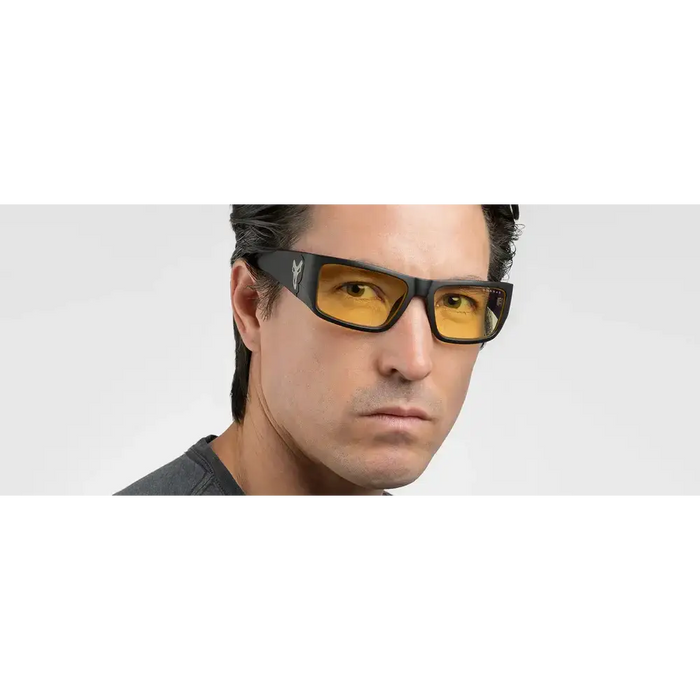 GUNNAR Overwatch Reaper Black Ash Computer Glasses - Amber - Компютърни и геймърски очила<<<Геймърска