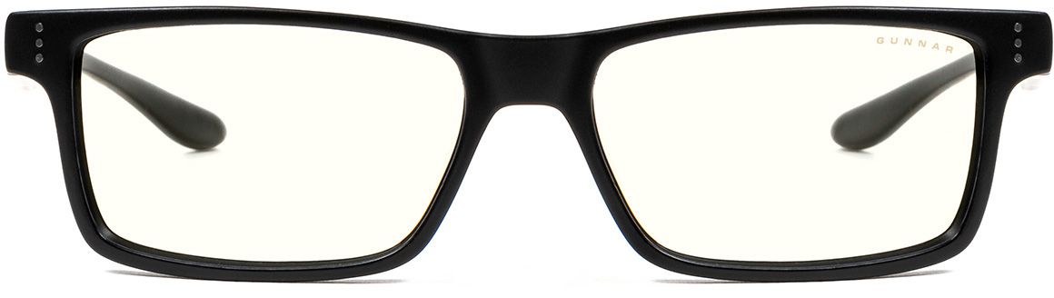 Computer glasses GUNNAR Vertex Onyx, Clear Natural, Black