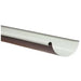 GUTTER 1M PLASTICIZED KALEO ROOF 0.5 MM - Улуци<<<Улуци,тръби и канали<<<Строителни материали<<<Praktiker
