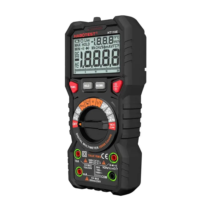 Habotest HT118E Universal Digital Multimeter True RMS NCV - Measuring tools<<<Tools<<<InnproXML