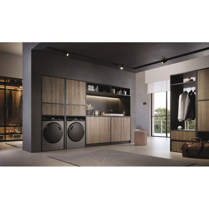 Dryer HAIER HD80-A3959 RS/ANTHR. CONDENSING WITH HEAT PUMP, 8.0 kg