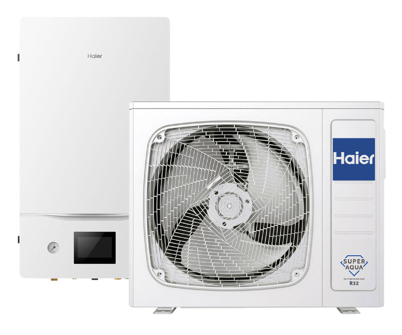 HEAT PUMP-SPLIT SYSTEM AIR-WATER MEDIUM TEMPERATURE HAIER HU102WAMNA/AW082SNCHA