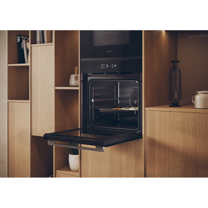 Built-in oven HAIER H6 ID25G3HTX 78 L, A++, TELESCOPIC SYSTEM, SOFT CLOSE