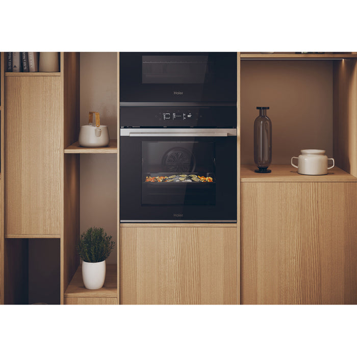 Built-in oven HAIER H6 ID25G3HTX 78 L, A++, TELESCOPIC SYSTEM, SOFT CLOSE