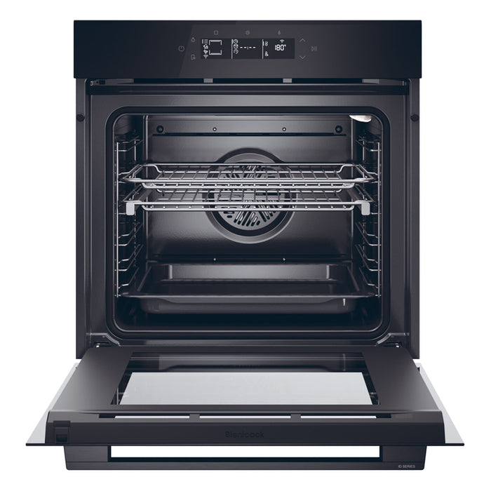 Built-in oven HAIER H6 ID25G3HTB 78 L, A++, TELESCOPIC SYSTEM, SOFT CLOSE