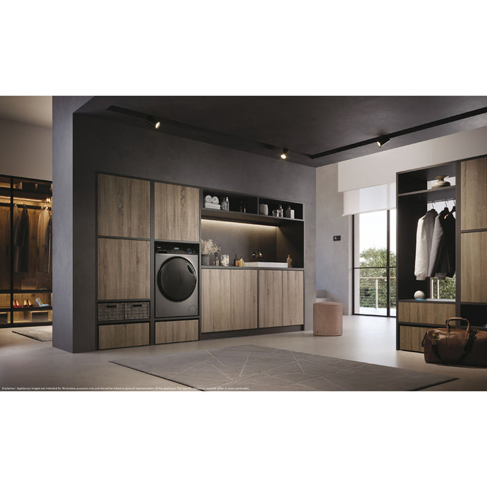 Washing machine HAIER HW80-B14959 S8U1S 8.0 kg, 1400 rpm