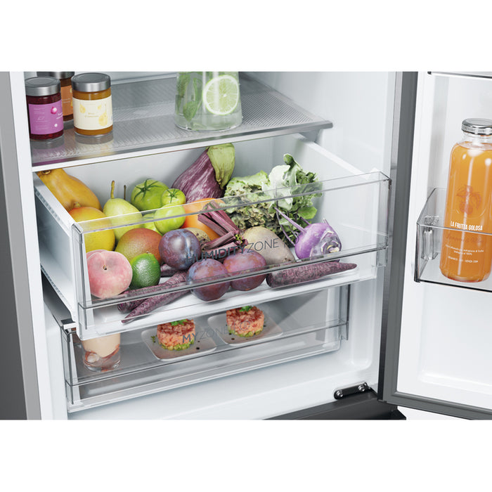 Refrigerator with bottom freezer HAIER HTW 5618 ENMG 185.50 cm