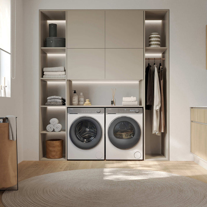 Dryer HAIER HD100-C367U1-S CONDENSATION WITH HEAT PUMP, 10.0 kg