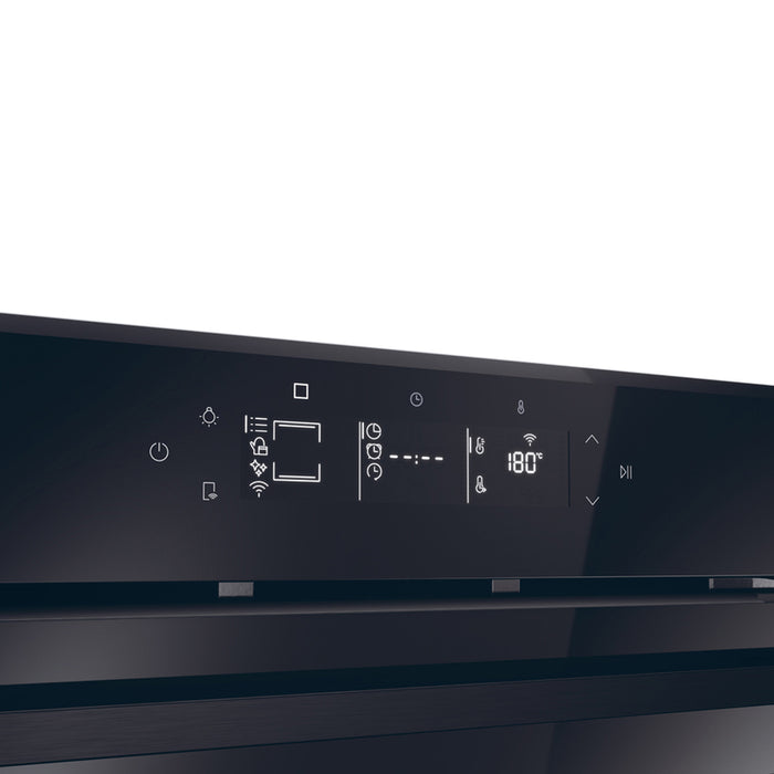 Built-in oven HAIER H6 ID46G3YTB 78, A++, TELESCOPIC SYSTEM, SOFT CLOSING, PYROLYTIC CLEANING