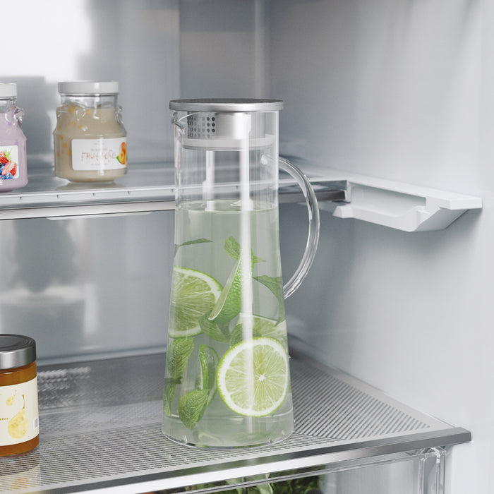 Refrigerator with bottom freezer HAIER HTW 5618 ENPW 185.00 cm