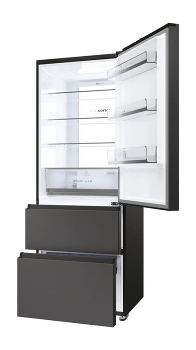 Haier 3D 70 Serie 5 HTR5719ENPT Freestanding 528 L Black