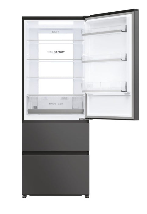 Haier 3D 70 Serie 5 HTR5719ENPT Freestanding 528 L Black
