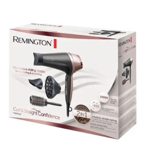 Hair dryer Remington D5706 - Сешоари<<<Лична грижа<<<Уреди за здраве и красота<<<TechMart&&&Сешоари<<<За тялото<<<Малки