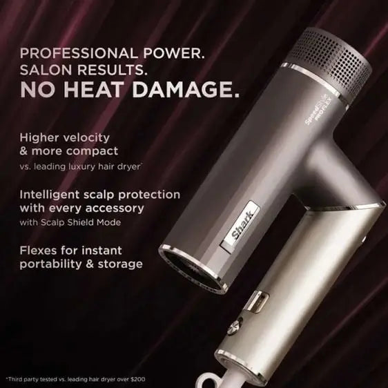 Hair dryer Shark SpeedStyle Pro FLEX HD542EU - Красива коса<<<Грижа за тялото<<<Малки