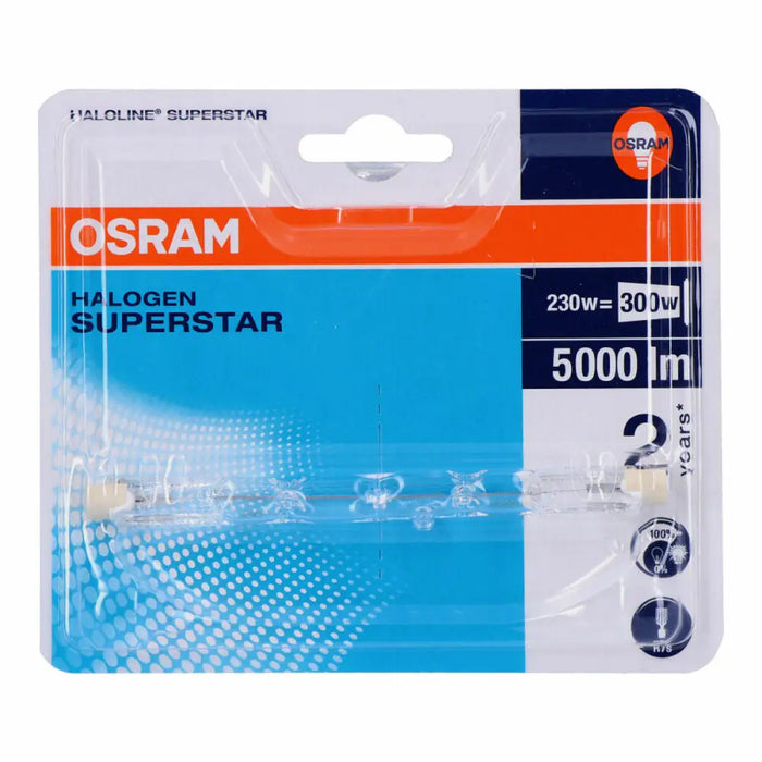 Halogen Bulb Osram Plusline ES 240W 230 W Lineal R7s 5000 Lm (2900 K) - Декорация и Осветление<<<Дом