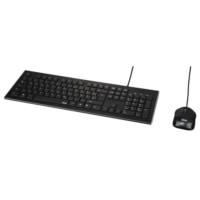 HAMA 134958 Cortino Keyboard and Mouse - Клавиатури<<<Компютърна