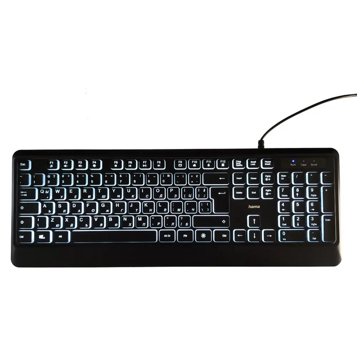 HAMA-182671 KC-550 Keyboard - Клавиатури<<<Компютърна периферия<<<ValiAPI&&&Клавиатури<<<Периферия<<<Компютри и