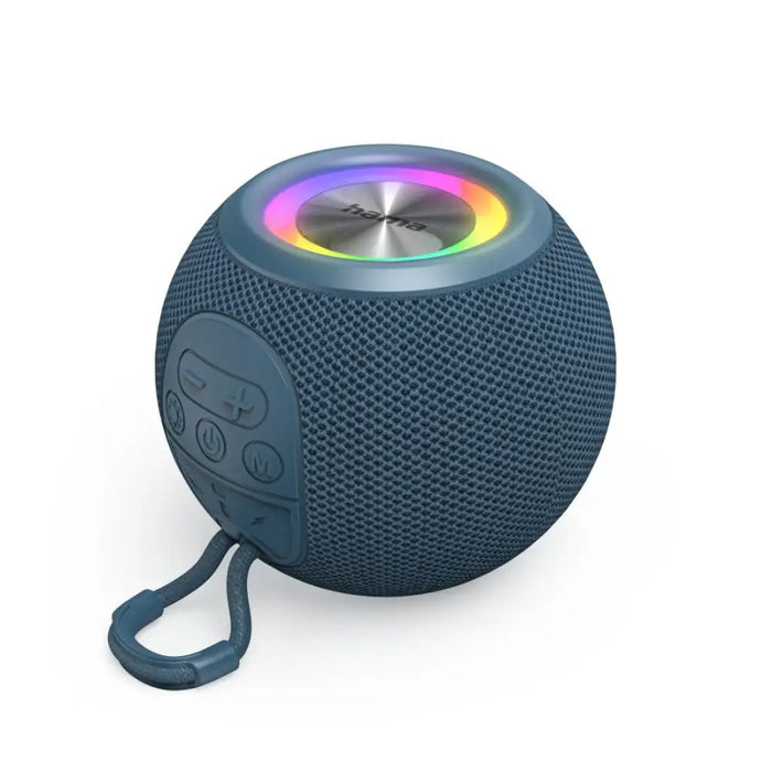 HAMA Bluetooth speaker ’Ball Shape Speaker’ 5 light modes 5W blue - Преносими тонколони<<<Електроника и
