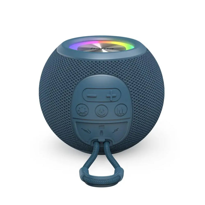 HAMA Bluetooth speaker ’Ball Shape Speaker’ 5 light modes 5W blue - Преносими тонколони<<<Електроника и