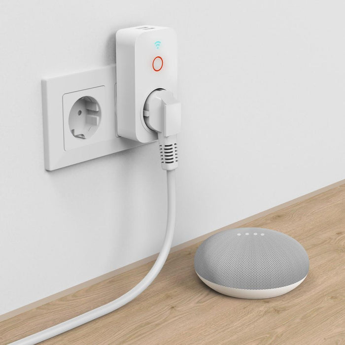 HAMA Smart WiFi socket 2 USB ports 2300 W 10 A HAMA-176612 - Смарт контакти<<<Продукти за дома<<<ValiAPI&&&Смарт
