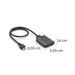 HAMA Splitter 4K HDMI male - 2 x HDMI female black - Адаптери конвертори<<<Кабели<<<ValiAPI