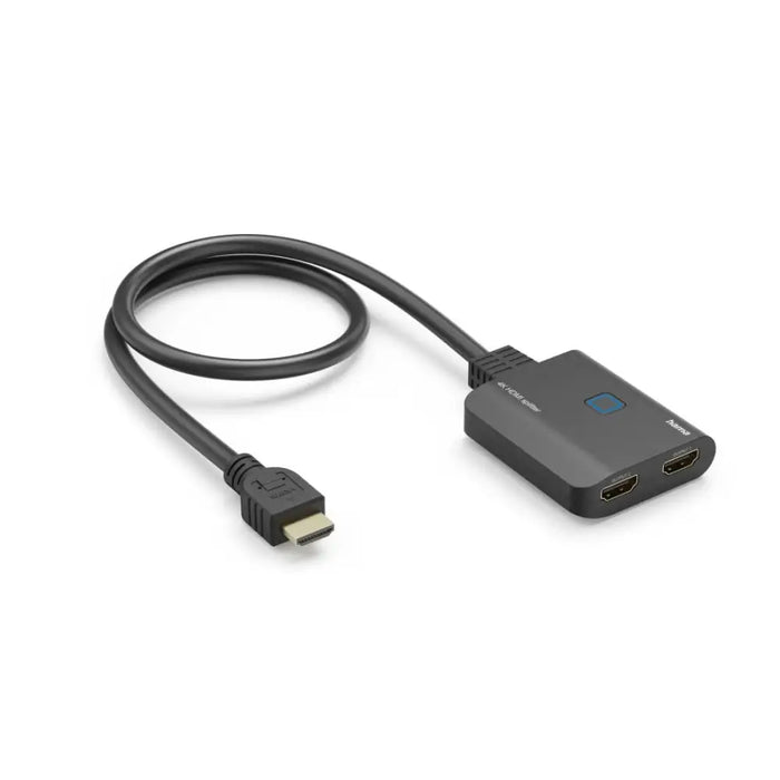 HAMA Splitter 4K HDMI male - 2 x HDMI female black - Адаптери конвертори<<<Кабели<<<ValiAPI