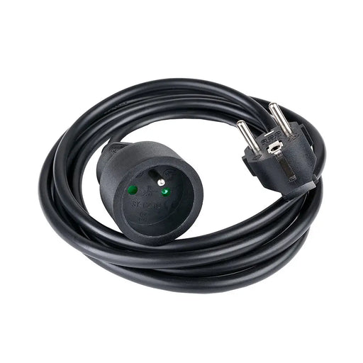 Hama Standard 2m Extension Cord - Black - Cables and tapes<<<HurtelXML