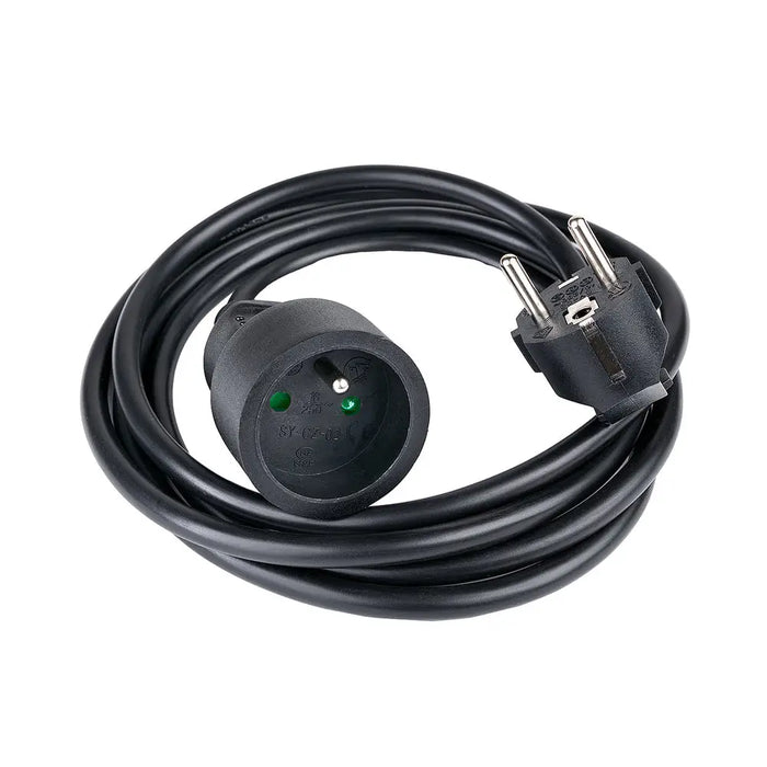 Hama Standard 2m Extension Cord - Black - Cables and tapes<<<HurtelXML