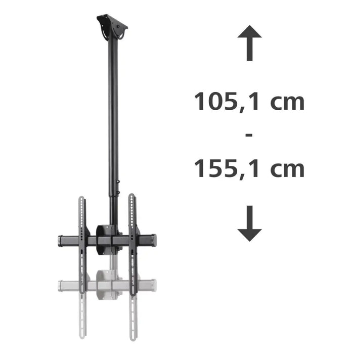 Hama TV Ceiling Mount Swivel Tilt 165cm (65’’) up to 50kg 220878 - Стойки за TV и високоговорители<<<TV Видео и