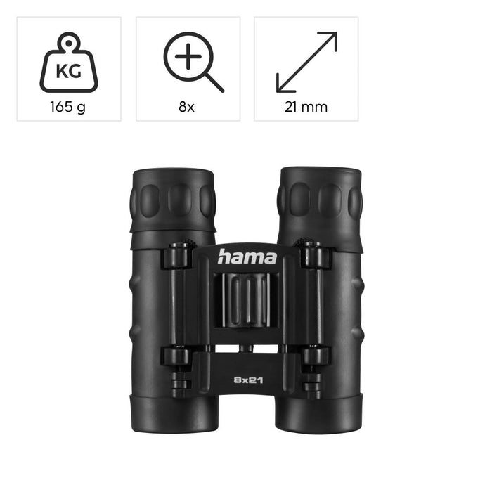 HAMA Binoculars “Vision” 8x21, with focusing wheel