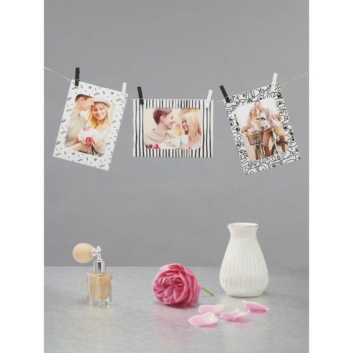 HAMA Photo Garland "Mix" with rope and clips, assorted