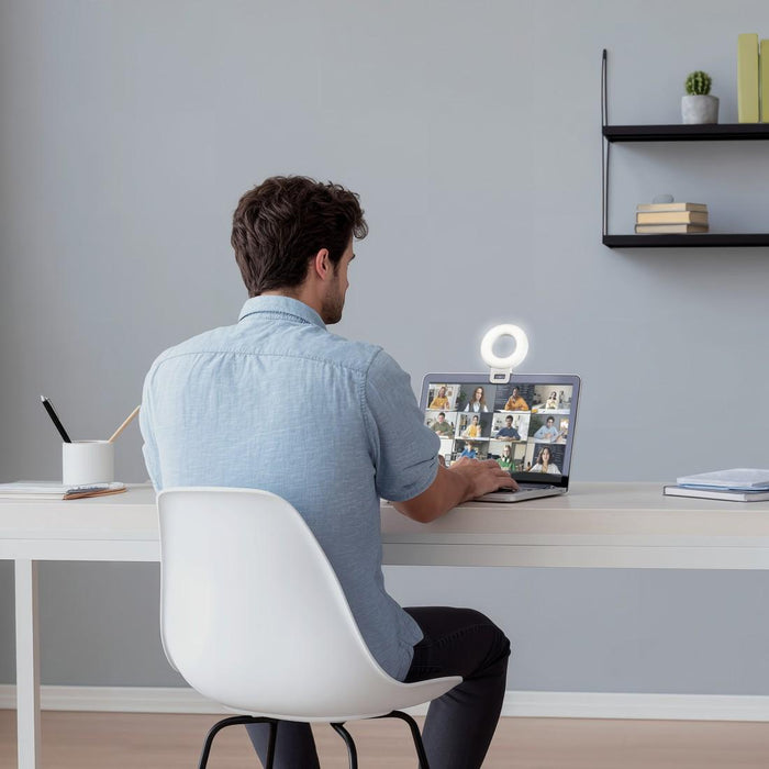 Hama LED Ring Light "ToGo", 3 modes, rechargeable, USB-C