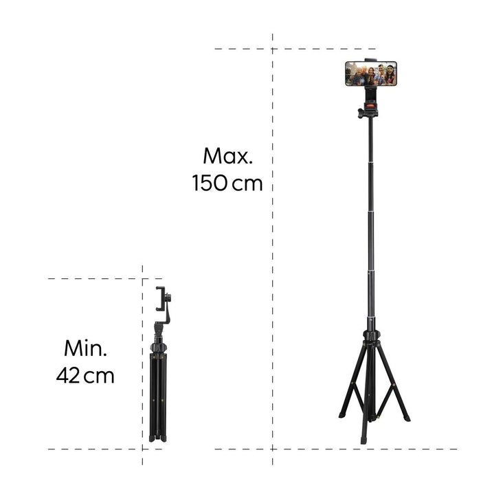 Tripod "Rotary Smartphone II" 150 with Bluetooth remote