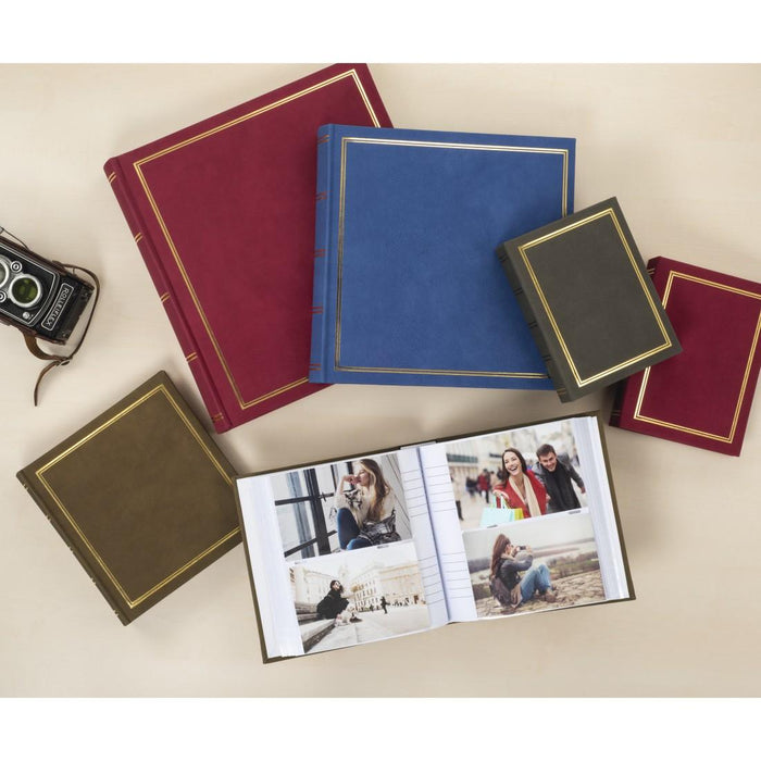 HAMA Album "London" for 100 photos, Size 13x18 cm, blue, 07172