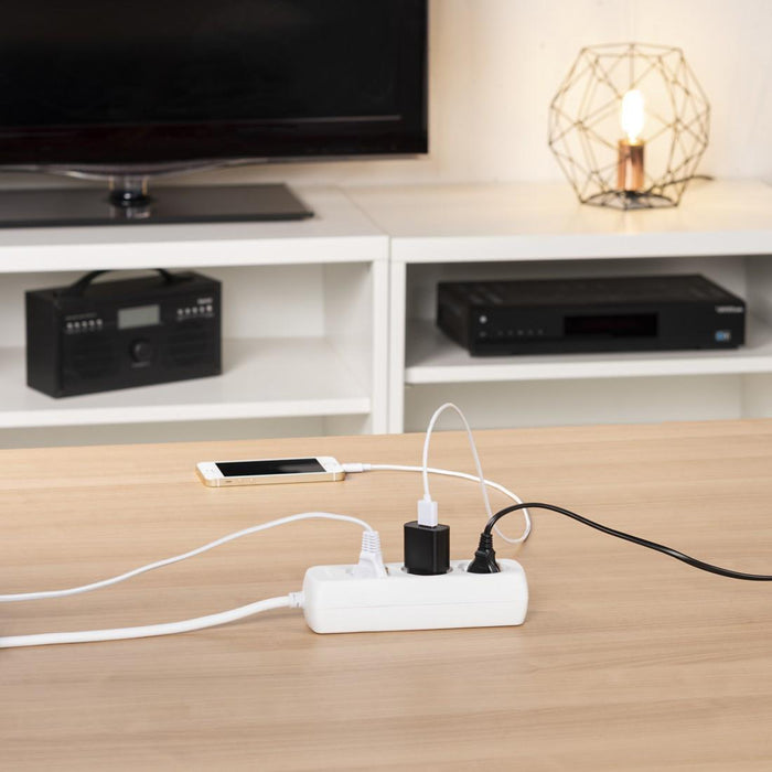 HAMA power strip, 3 sockets, 108842