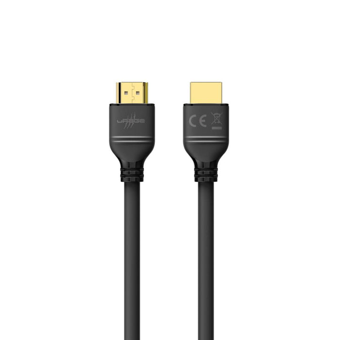 uRage Ultra-High-Speed HDMI cable, certified, 8K, gold-plated, 2 m