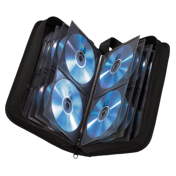 Binder for 64 CD/DVD/Blu-ray HAMA, Black