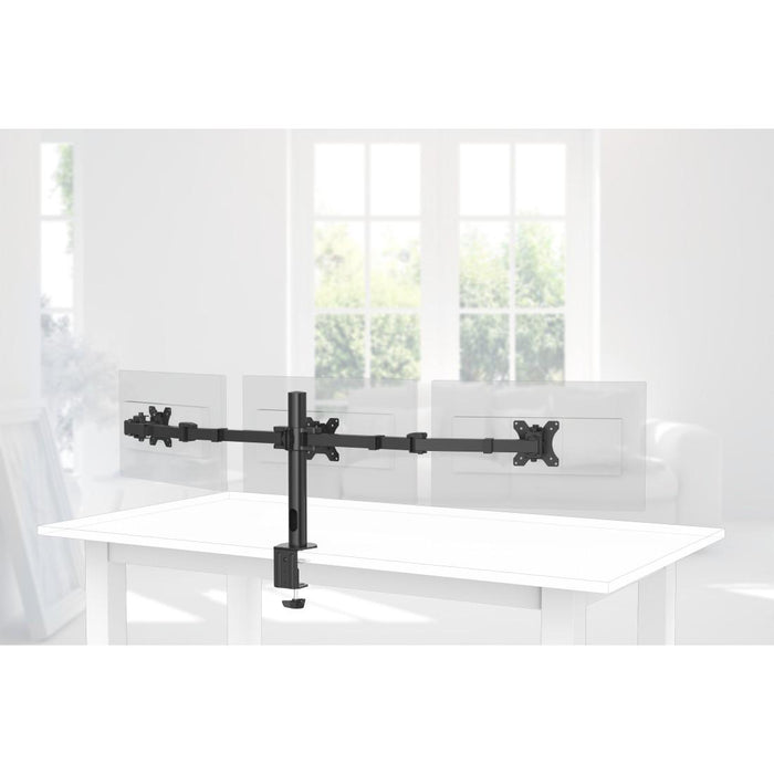 HAMA monitor stand, 3 monitors, 13" - 27", 118495
