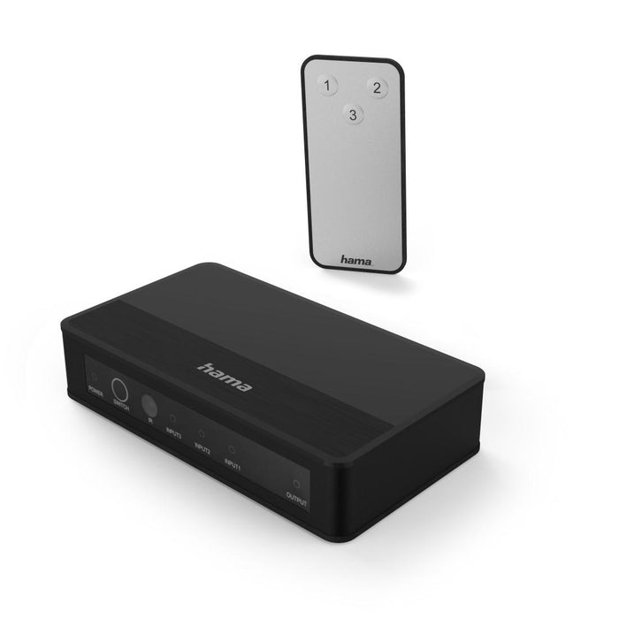 Switch / switch HAMA 4K-HDMI™ 3x1, 121770