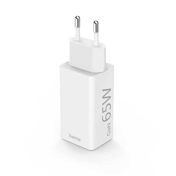 Fast mini charger HAMA, GaN, 65 W, 125130