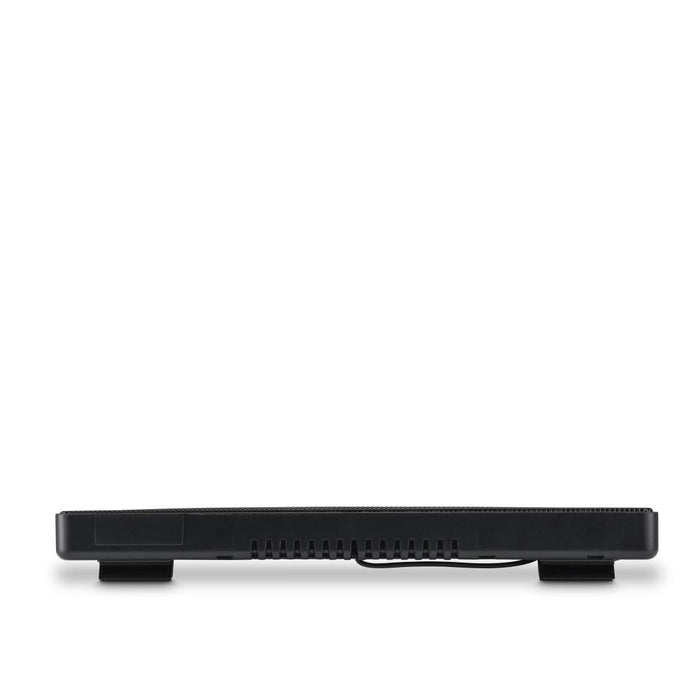 HAMA Laptop Cooling Stand "Slim", Ultra-flat, Quiet, Lightweight, Up to 40cm (15.6"), Black