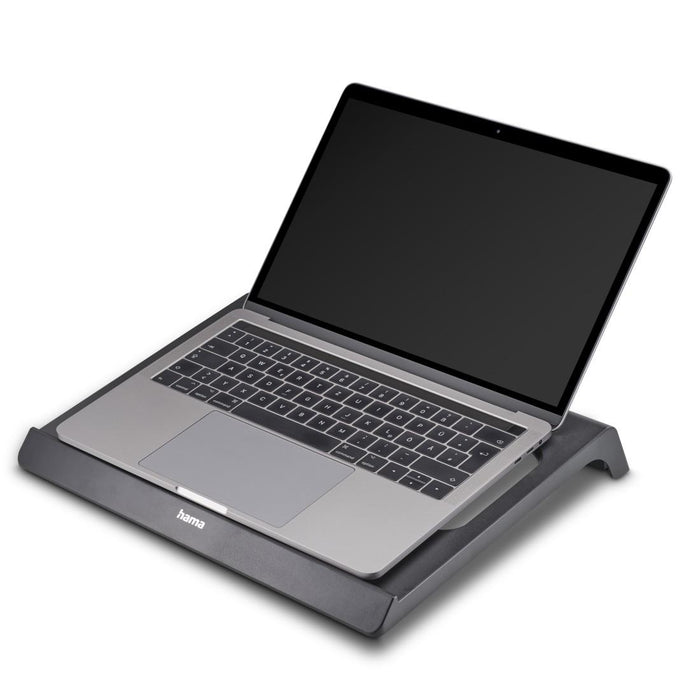 Hama Black Edition laptop cooling stand with fan, USB