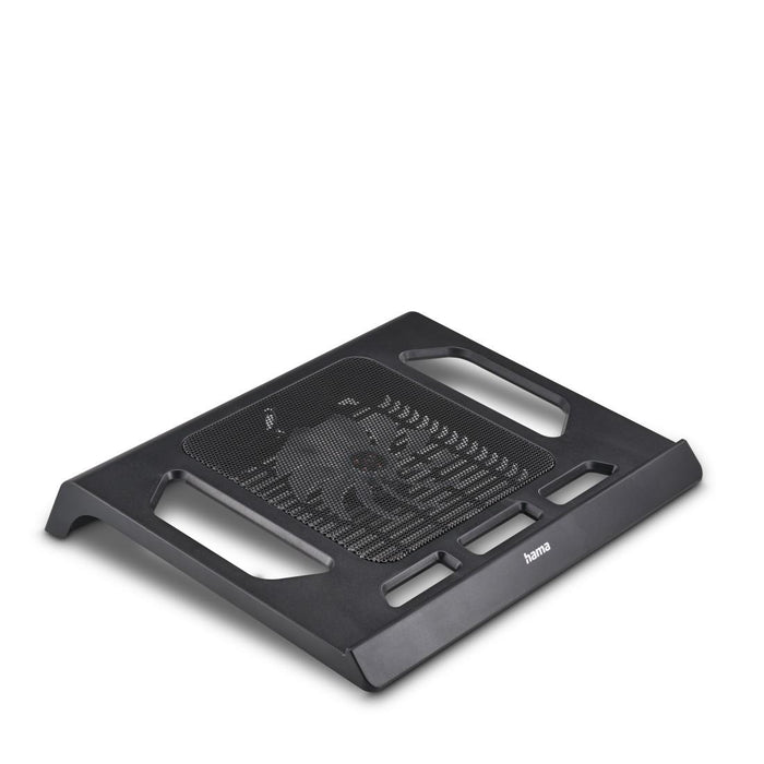 Hama Black Edition laptop cooling stand with fan, USB