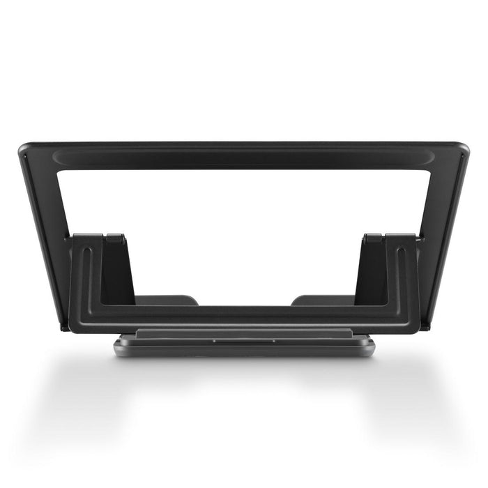 HAMA Laptop stand "Metal", 4-position tilt, foldable, up to 40 cm (15.6"), gray