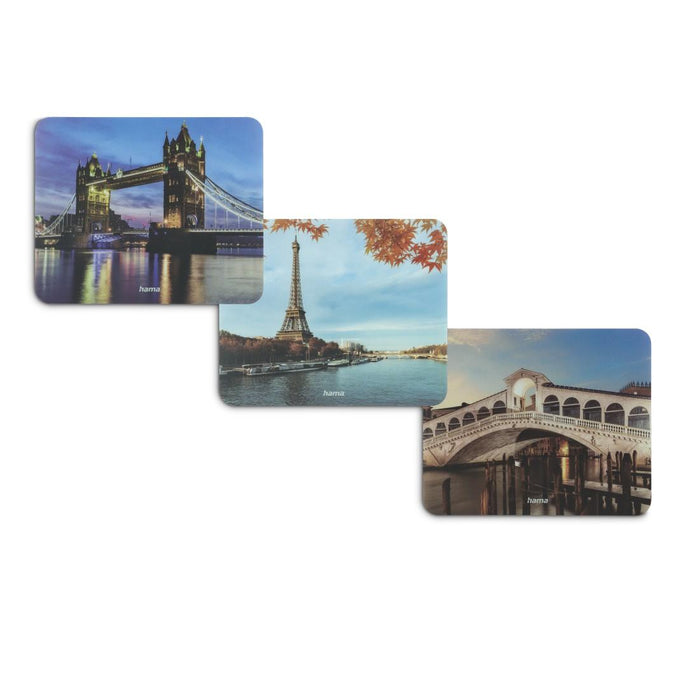 Mouse pad Hama "Landscape", 12 pcs. in a box, price for 1 pc.