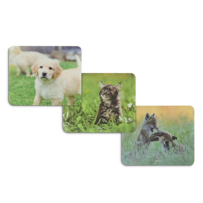 Mouse pad Hama "Animal", 12 pcs. in a box, price for 1 pc.